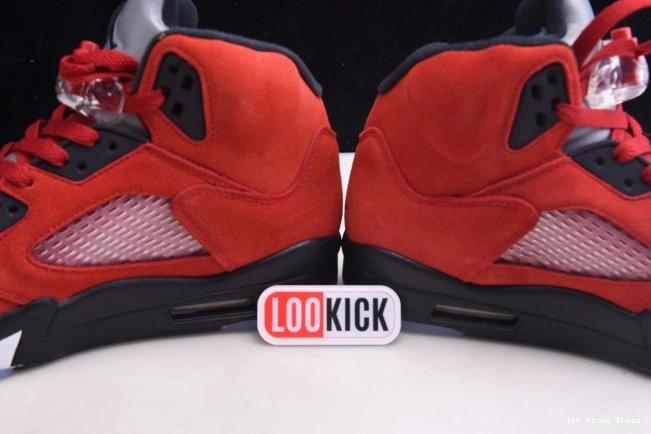 1st Kicks Shoes Retro Raging Red Bulls 5 Jordan (2021) DD0587-600 0816